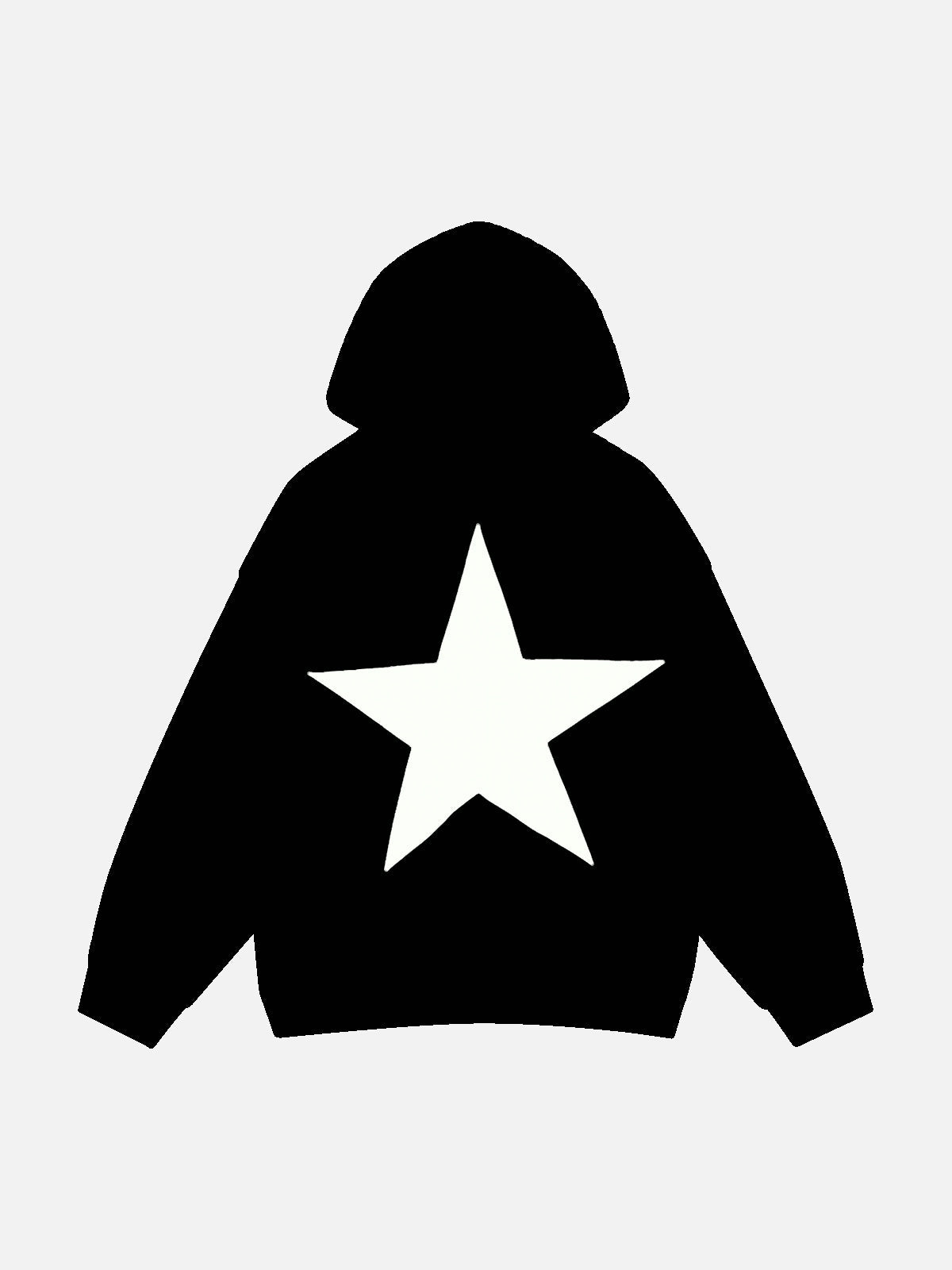 Velia Sternenhimmel Print Hoodie für Komfort