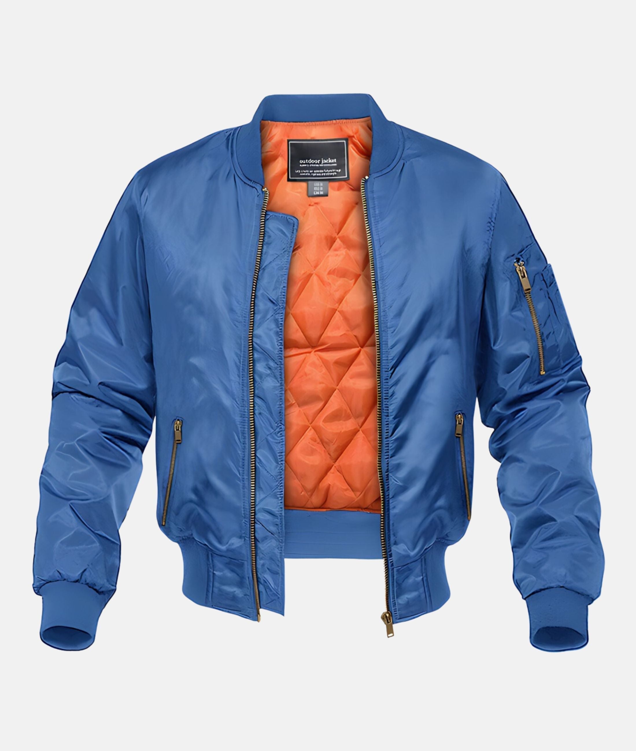 Viggo - Stylische Bomberjacke Für Männer Blau