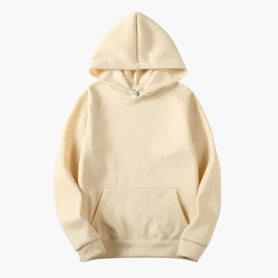 Viktor – Figurbetonter Unisex Kapuzenpullover Casual Style Khaki