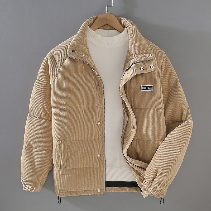 Vornulf – Tommy Kordjacke für Herren Vintage Style Khaki