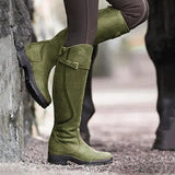 Pippa - Knielange Vintage-Stiefel