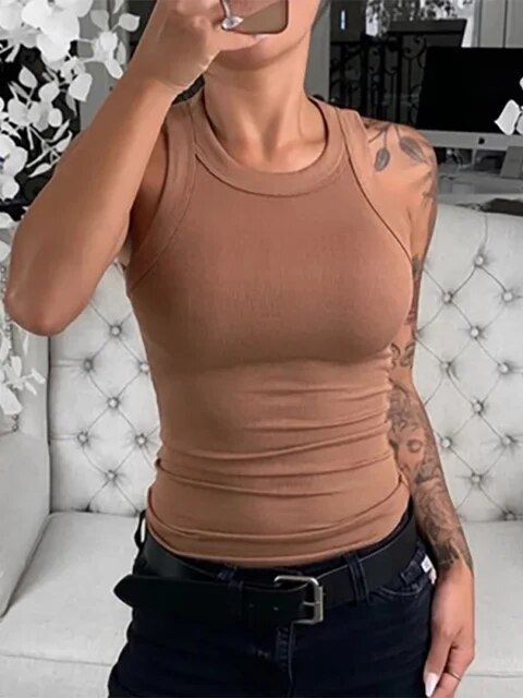 Rose - Damen Sommer Sexy Top