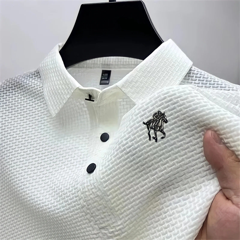 Enyo - Faltenfreies Polo-Shirt