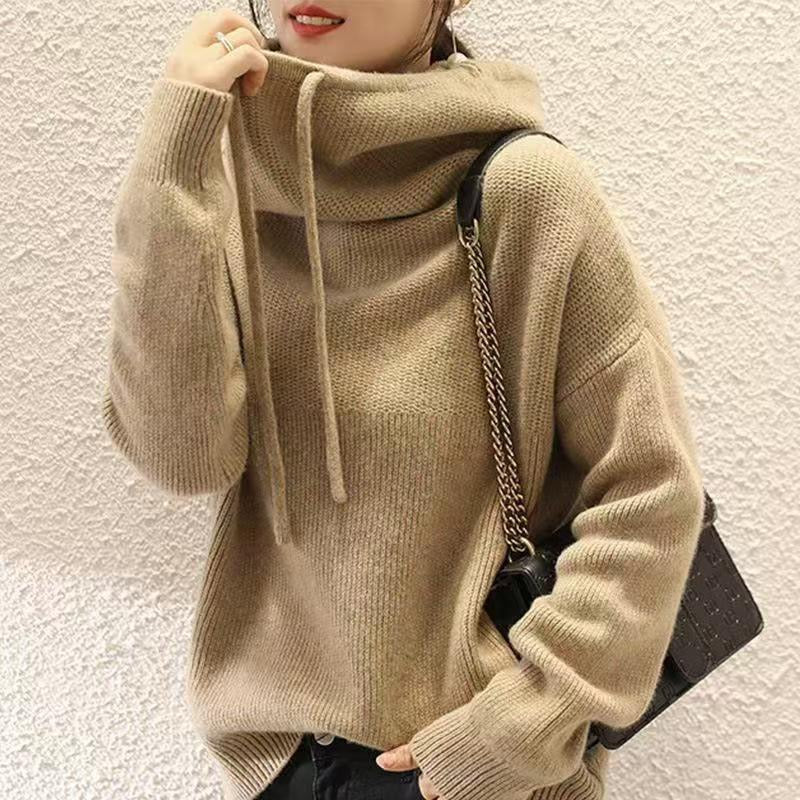 Loren - Oversize-Rollkragenpullover