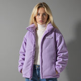 Jasmin - Velours-Pufferjacke