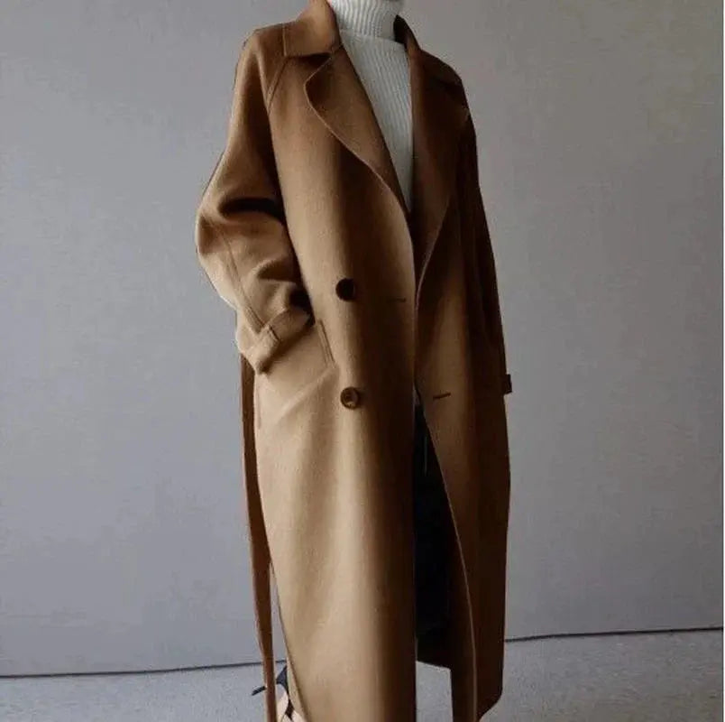Olena – Langer Mantel Für Damen