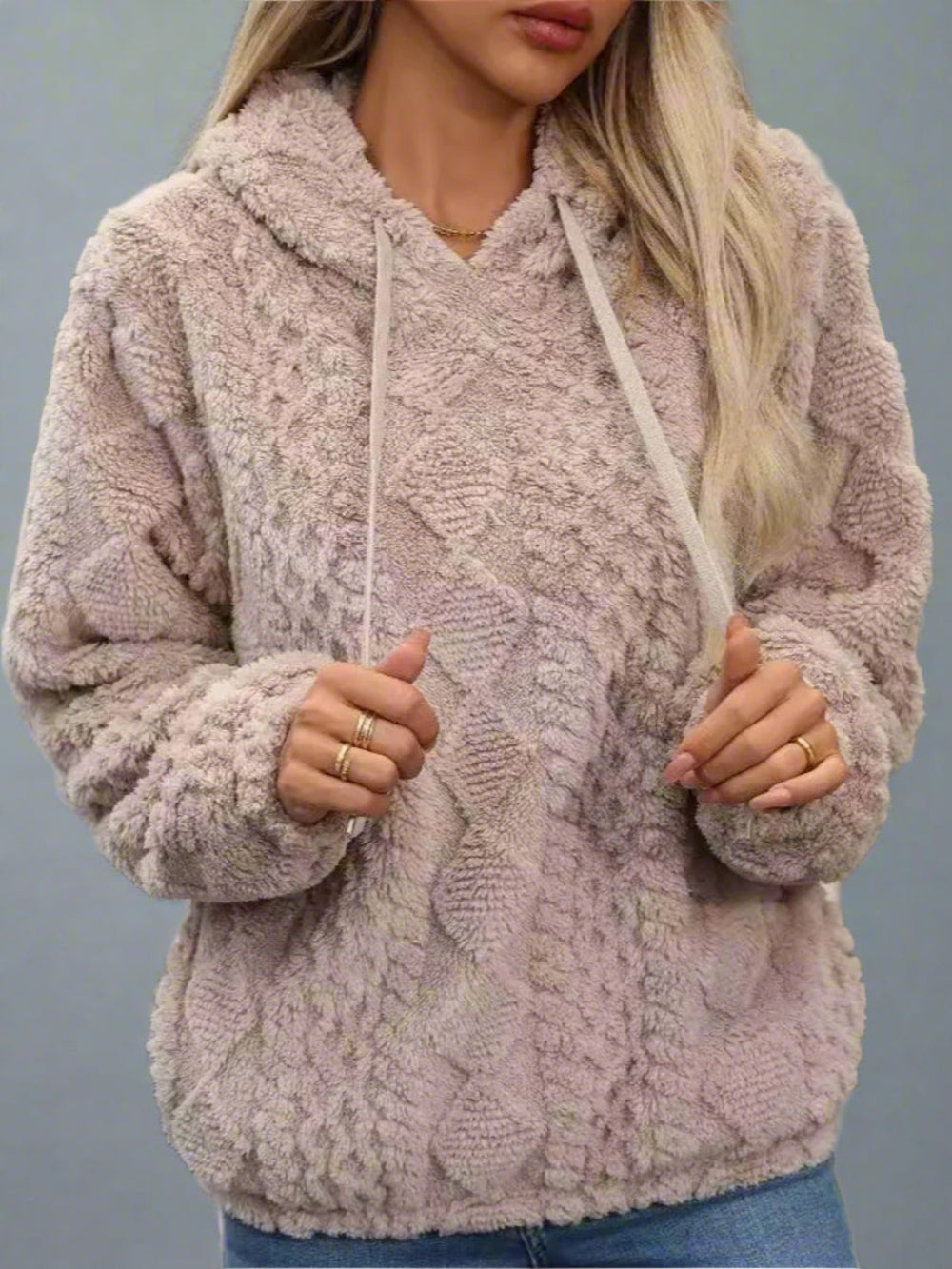 Sophie – Gemusterter Hoodie mit weichem Tragegefühl