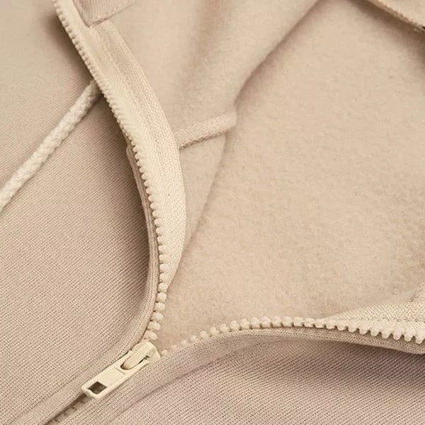 Hilena - Damen Herbst/Winter Zip-Up Hoodie