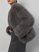 Soft Faux Fur Coat