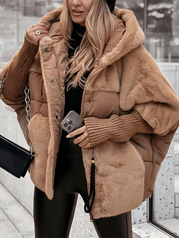 Claudia – Modische Winterjacke Mit Kapuze