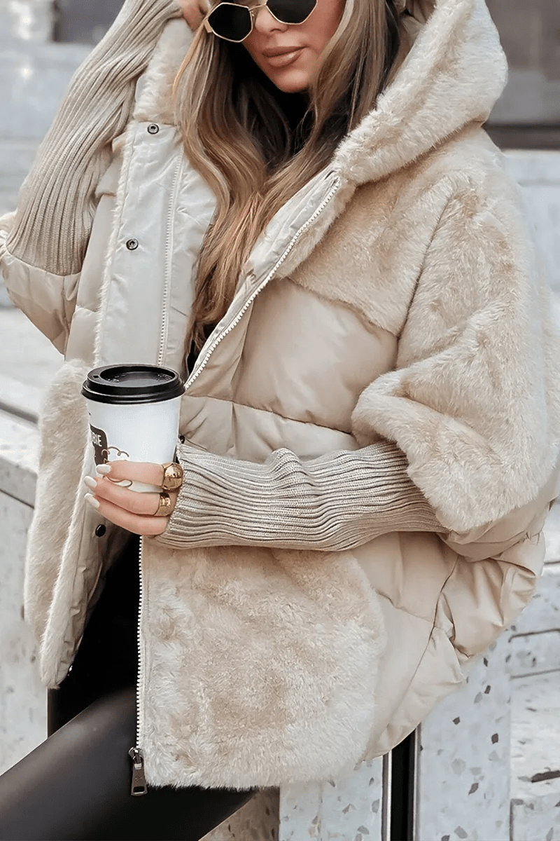Claudia – Modische Winterjacke Mit Kapuze