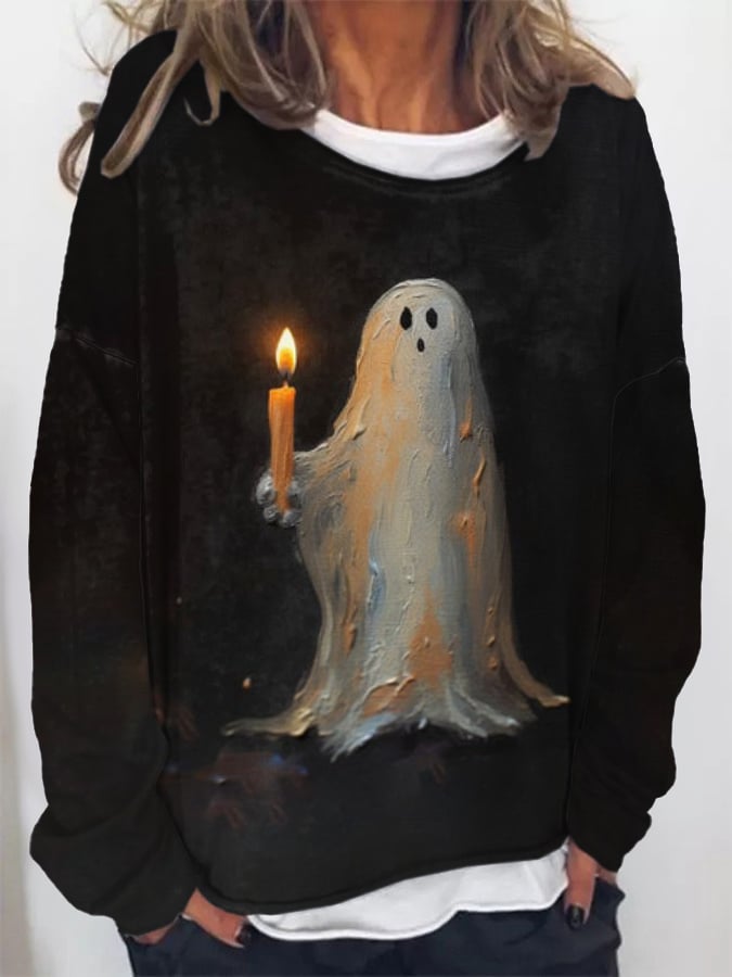 Halloween Gespenster Pullover