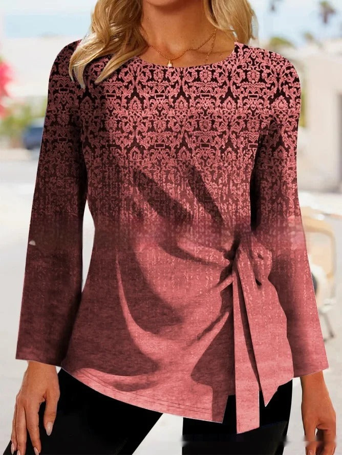 Ayiana - Elegant Long Sleeve Top