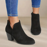 Alexe -Damen Stiefeletten mit Chunky Heel