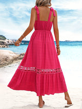 Emilly - Maxikleid aus roter Spitze