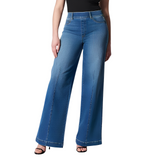 Elora - Hochtaillierte Elastische Straight-Jeans