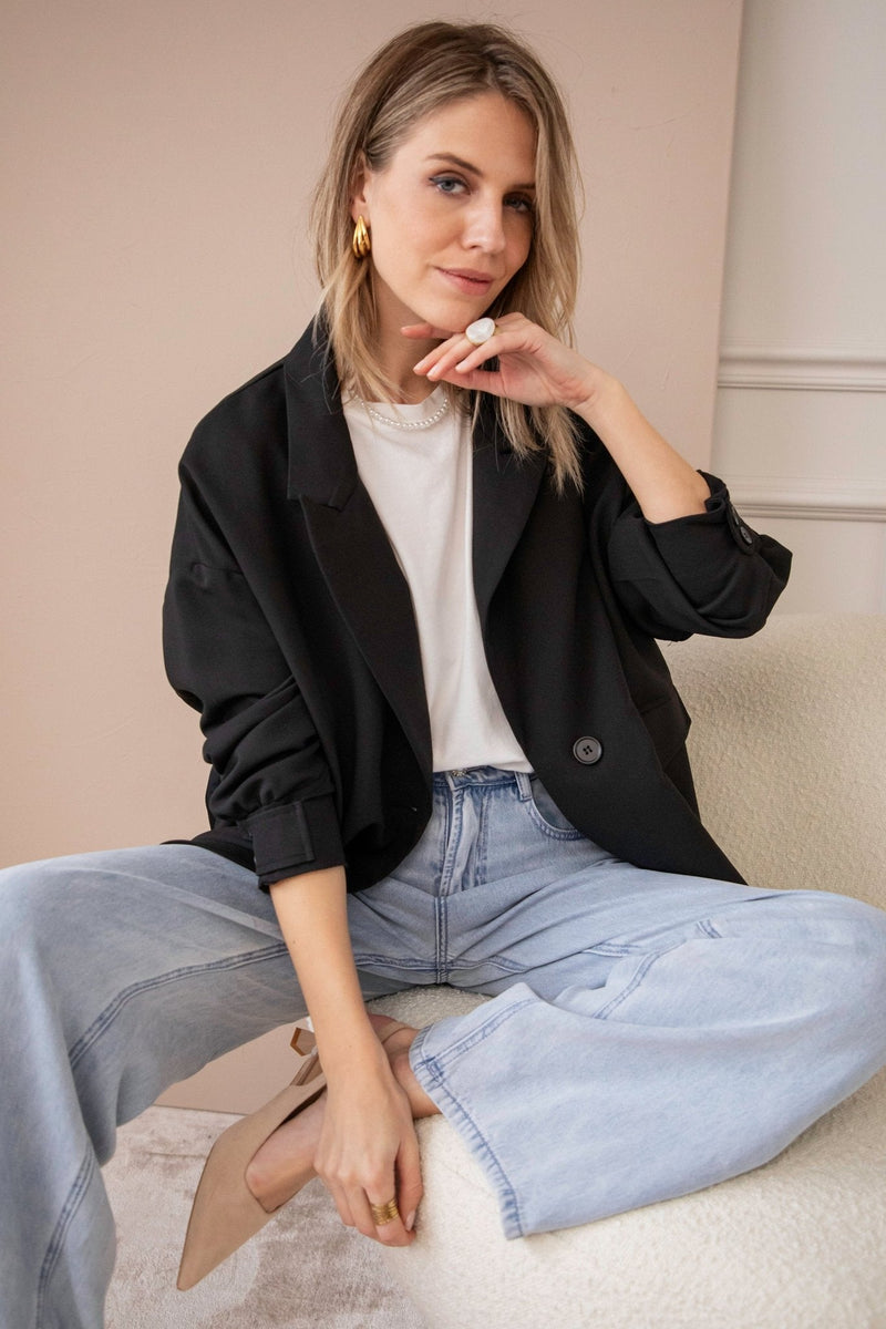 Bomber Blazer Black - Jacket