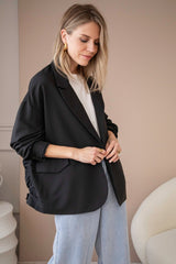 Bomber Blazer Black - Jacket