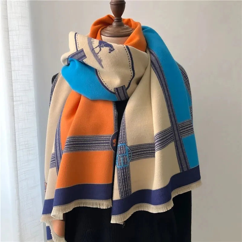 Martha – Luxuriöser Schal Für Den Winter