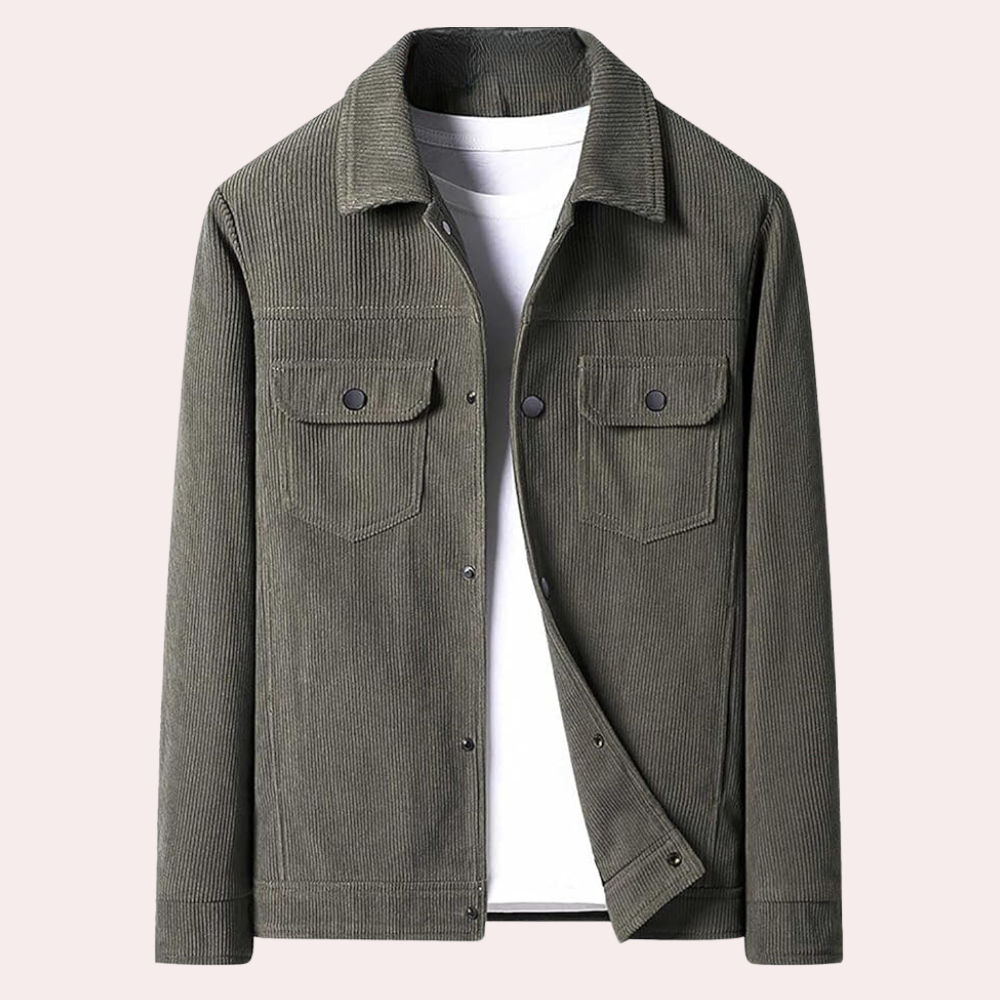 Justus - Klassische Herren-Cordjacke im Retro-Stil