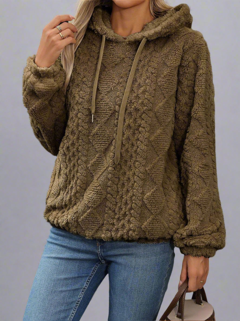Sophie – Gemusterter Hoodie mit weichem Tragegefühl