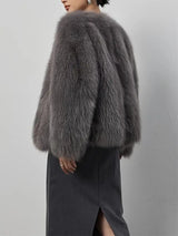 Soft Faux Fur Coat