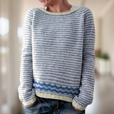 Malyn - Gestreifter Pullover für Frauen