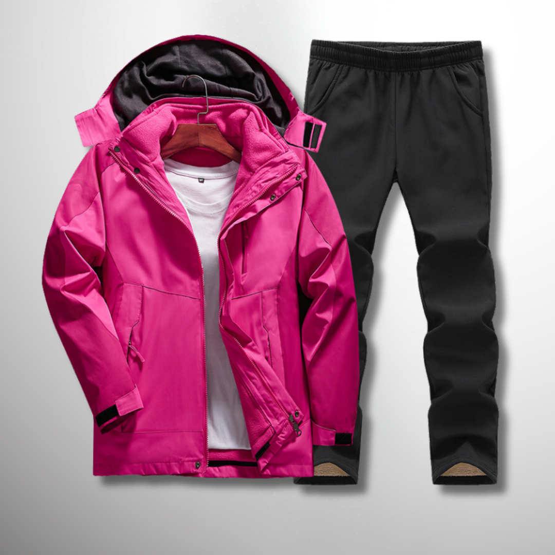 Cäcilia - Wind- & Wasserdichtes Damen Outdoor Softshell Set