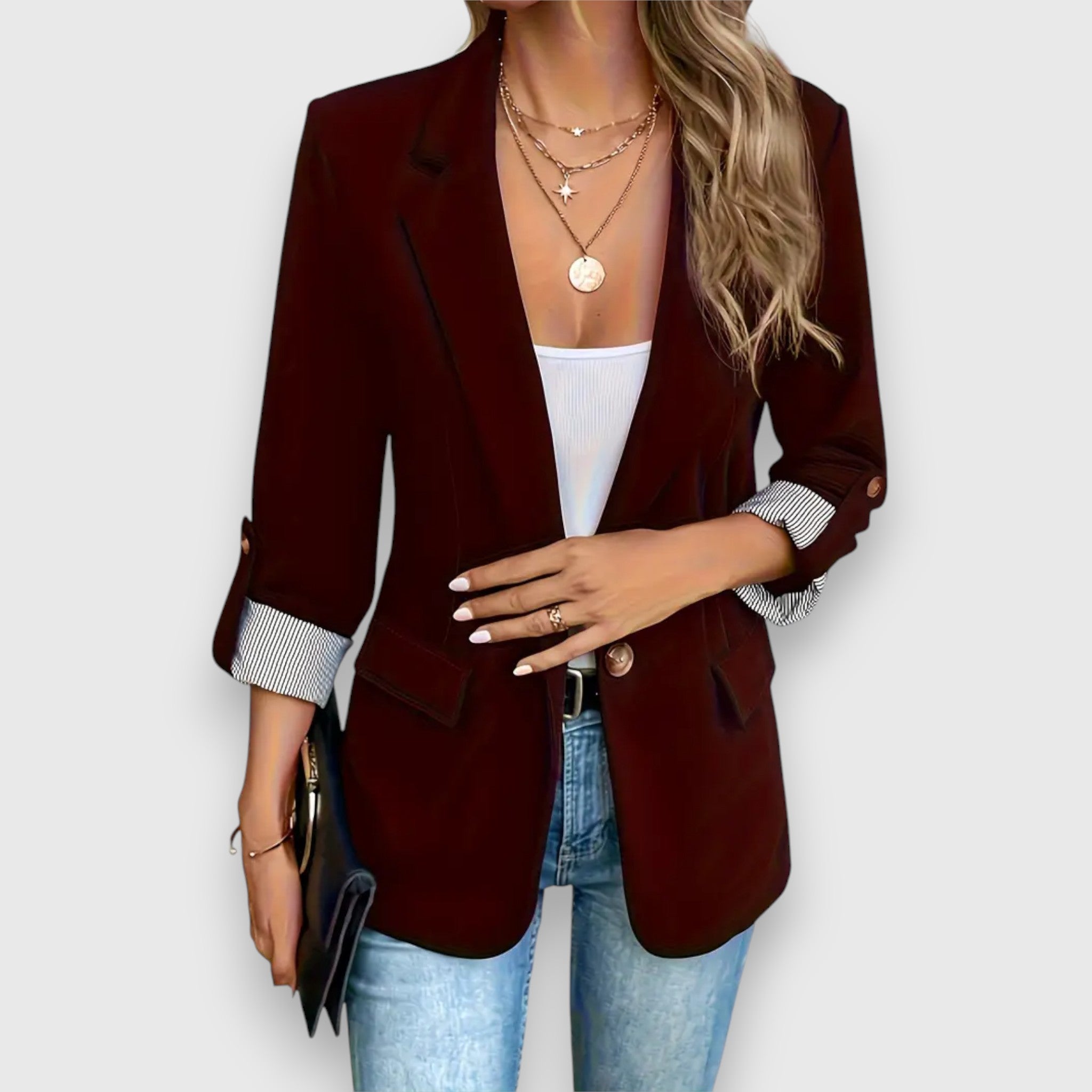 Frederike – Herbst Blazer Damen Modern Lässig
