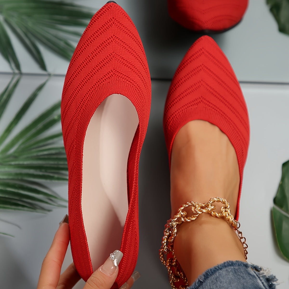 Ilona – Bequeme Sommer-Ballerinas für Damen