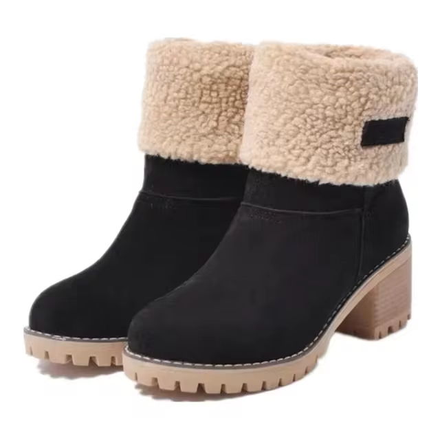 Luisa – Stilvolle warme Schneestiefel aus Leder