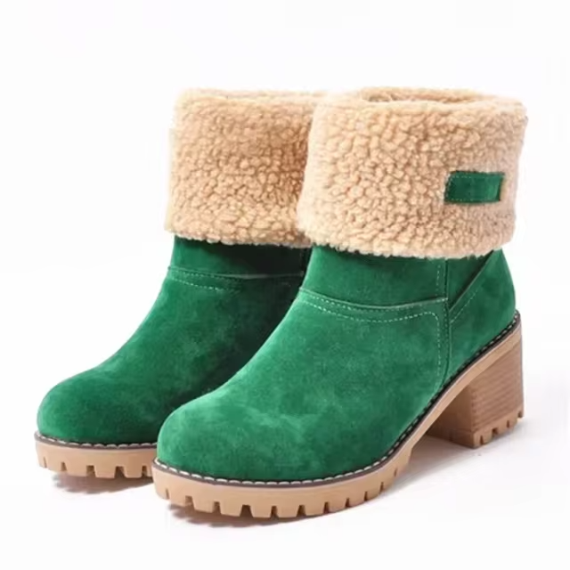 Luisa – Stilvolle warme Schneestiefel aus Leder