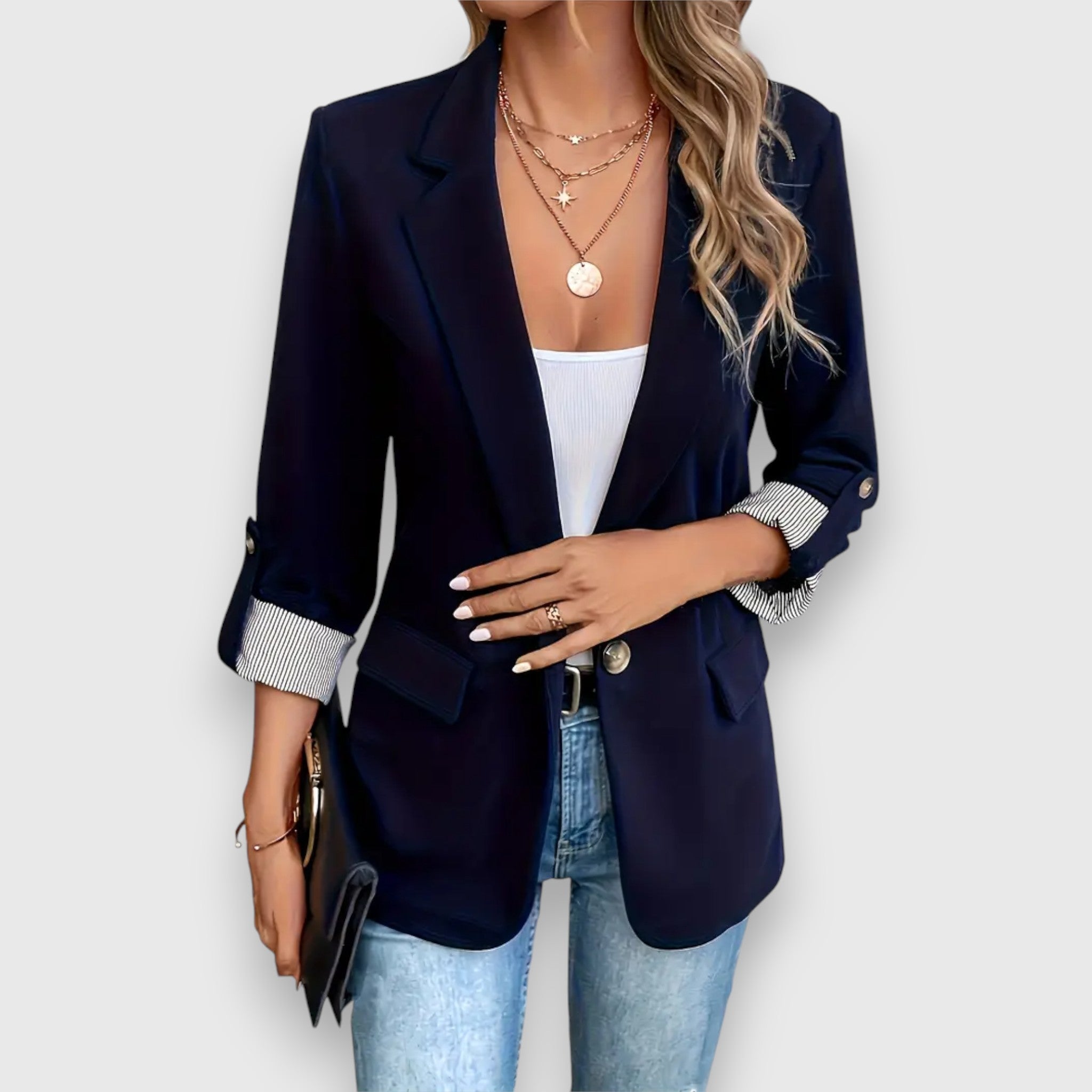 Frederike – Herbst Blazer Damen Modern Lässig
