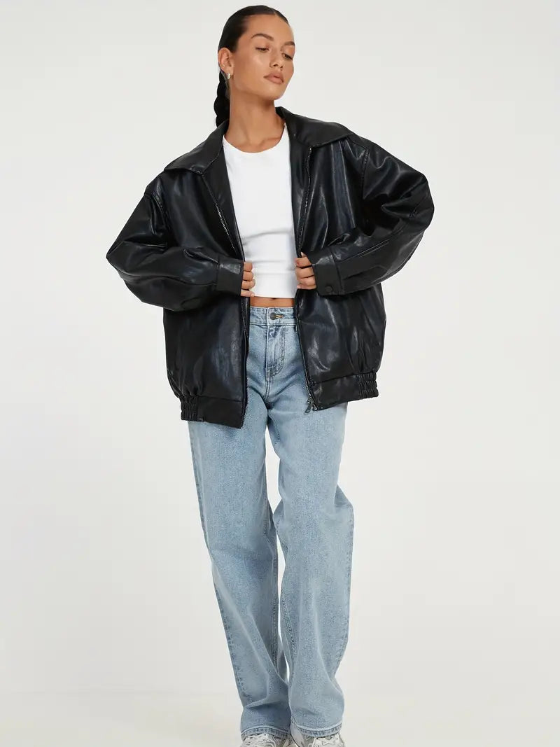 Donna – Stilvolle Jacke mit Reißverschluss