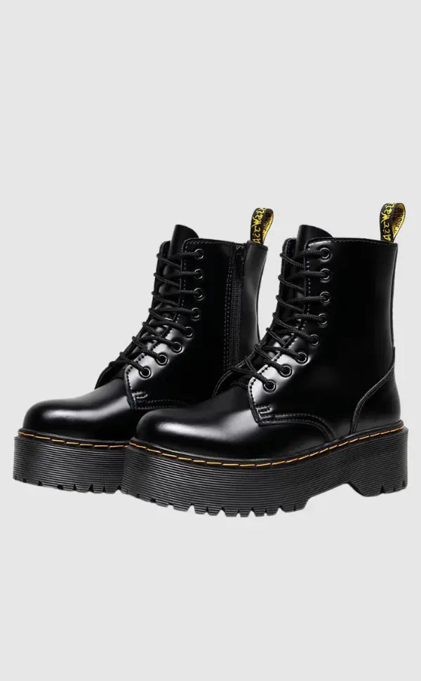 Lina – Elegante Plateaustiefel mit Komfort