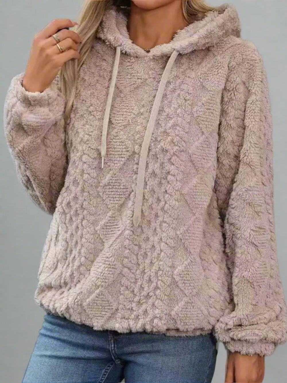 Sophie – Gemusterter Hoodie mit weichem Tragegefühl