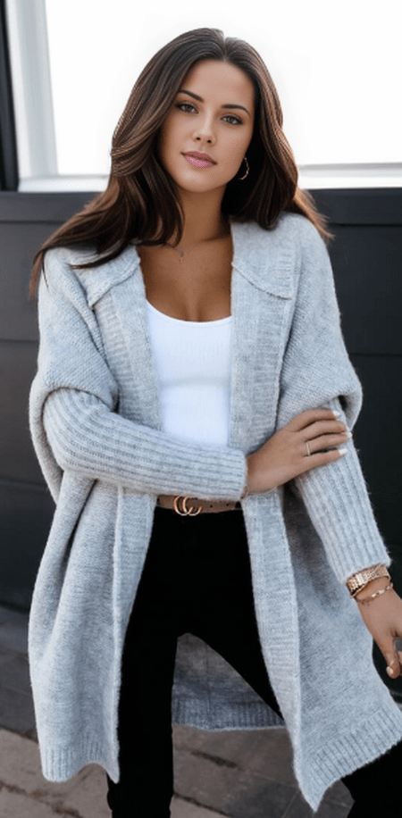 Milena – Warme Damen Kapuzenjacke Winter