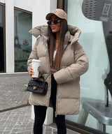 Addie - Cozy Jacke Taupe