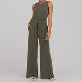 Penelope - Eleganter ärmelloser Jumpsuit für Damen