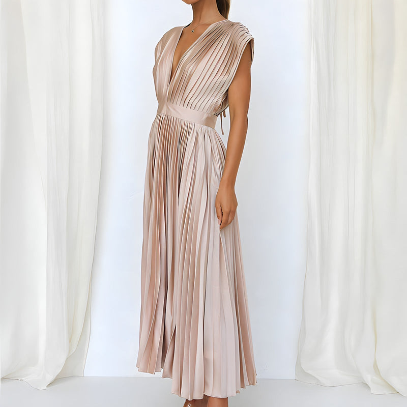 Whitney - Plissiertes elegantes Kleid