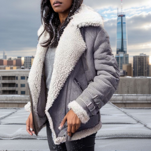 Wanda – Modische Bikerjacke Für Damen