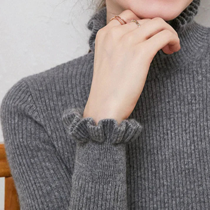 Quana - Kaschmir Rollkragenpullover für Damen