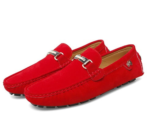 Georg – Herren Mokassins Wildleder Slip-On