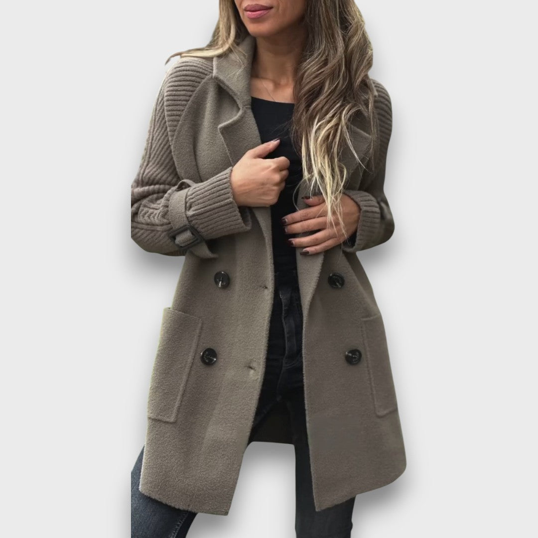 Ute – Eleganter Cardigan-Mantel Für Damen
