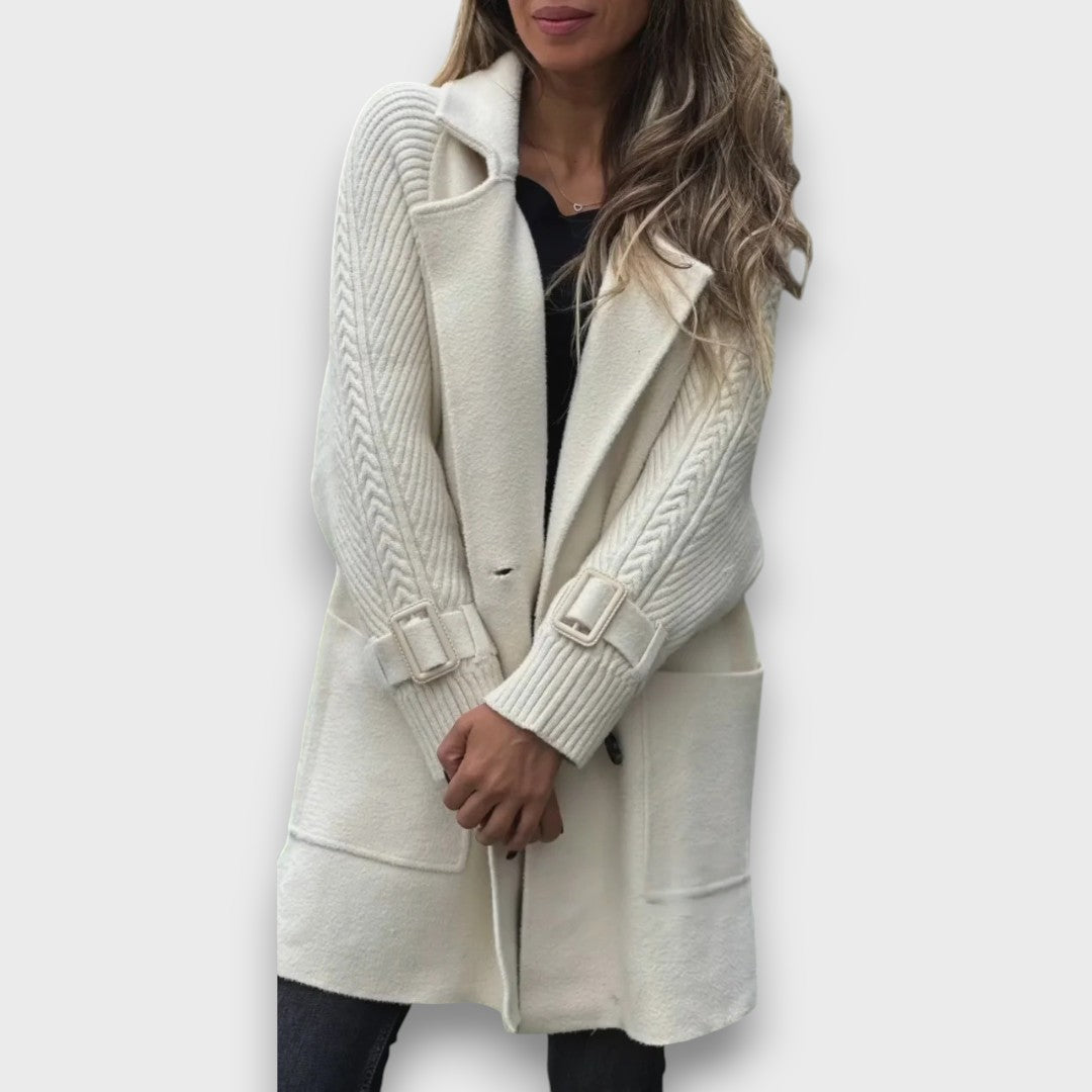 Ute – Eleganter Cardigan-Mantel Für Damen