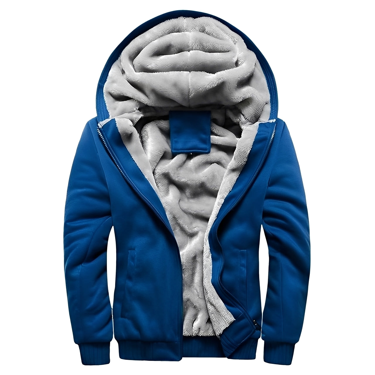 Enrikus - Herren Fleecejacke Mit Kapuze Warm