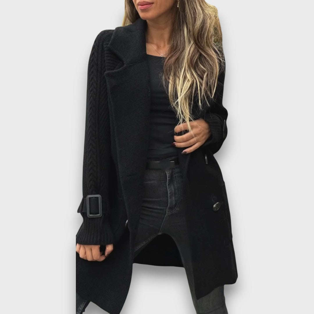 Ute – Eleganter Cardigan-Mantel Für Damen