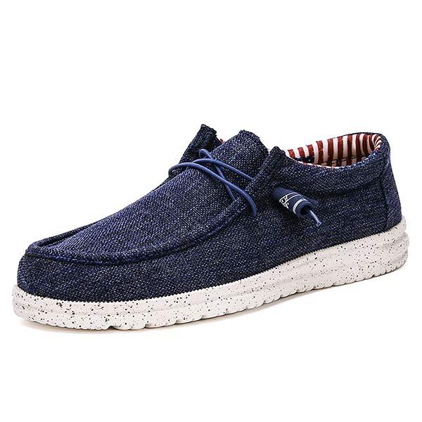 Georg – Freizeitschuhe Herren Denim Look Leicht Bequem