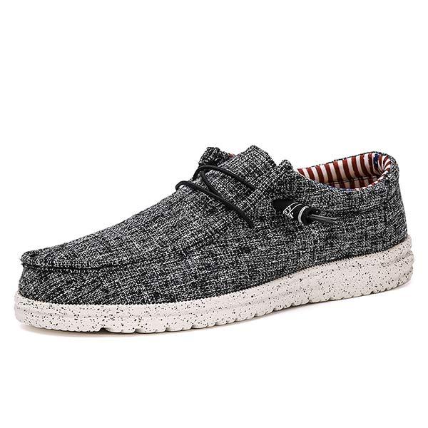 Georg – Freizeitschuhe Herren Denim Look Leicht Bequem