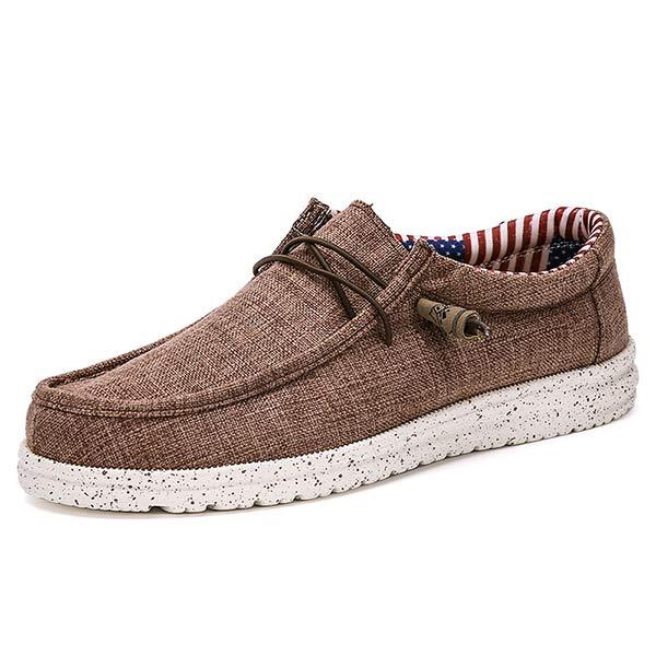 Georg – Freizeitschuhe Herren Denim Look Leicht Bequem